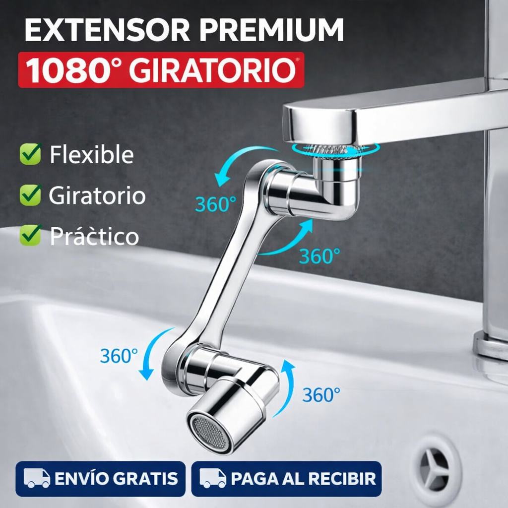 Grifo de Lujo AquaFlex™💧 2x1 Paga una lleva dos