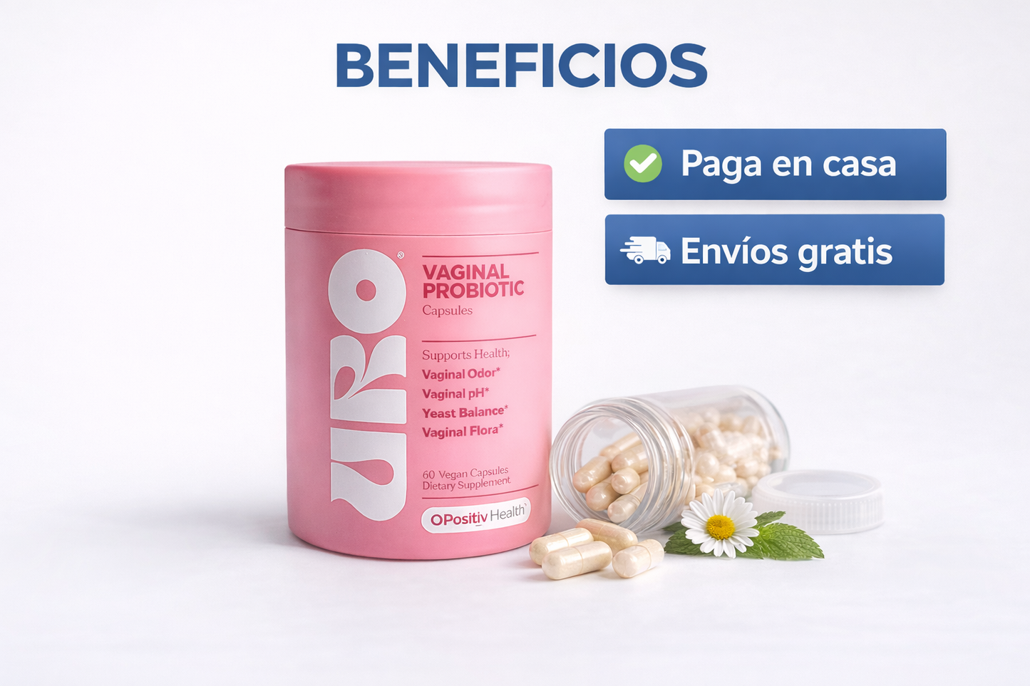 URO VAGINAL PROBIOTICS MEJORA TU SALUD VAGINAL