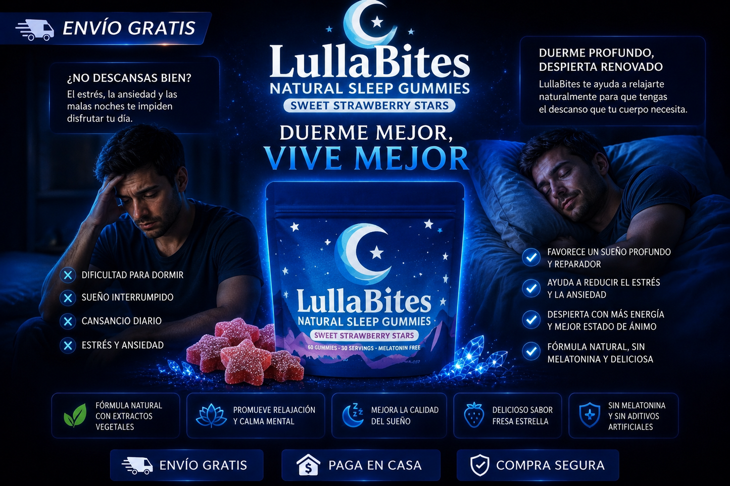 Lulabites Duerme Como un bebe