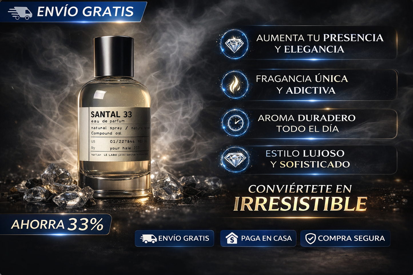 Santal 33 Elegancia y estilo