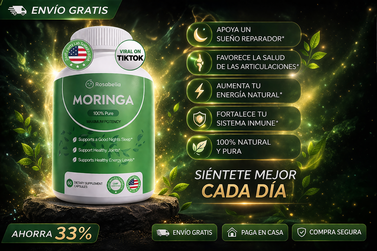 Moringa mejora tu circulacion