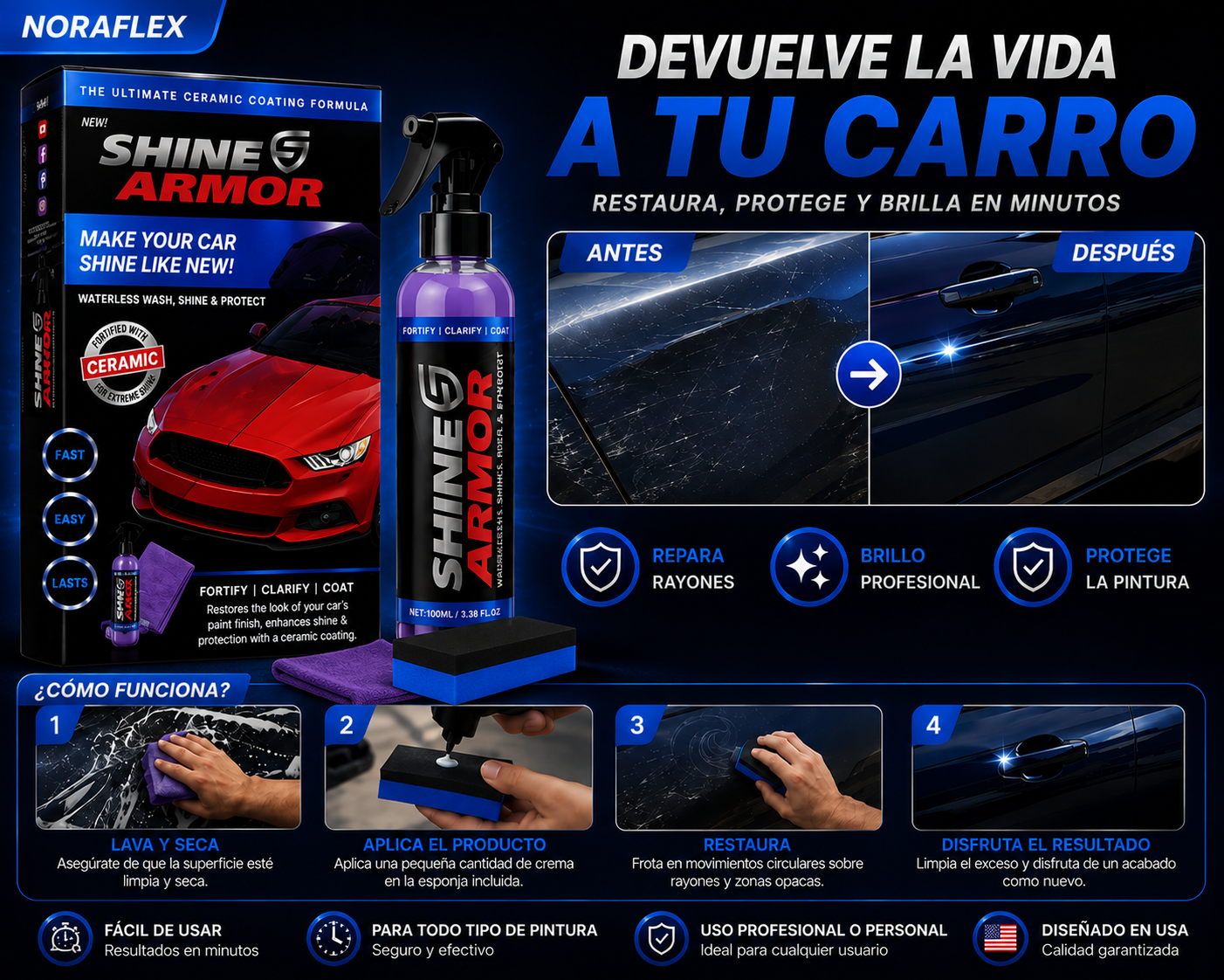 Shine devuélvele la vida a tu auto yaaa