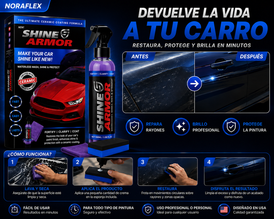 Shine devuélvele la vida a tu auto yaaa