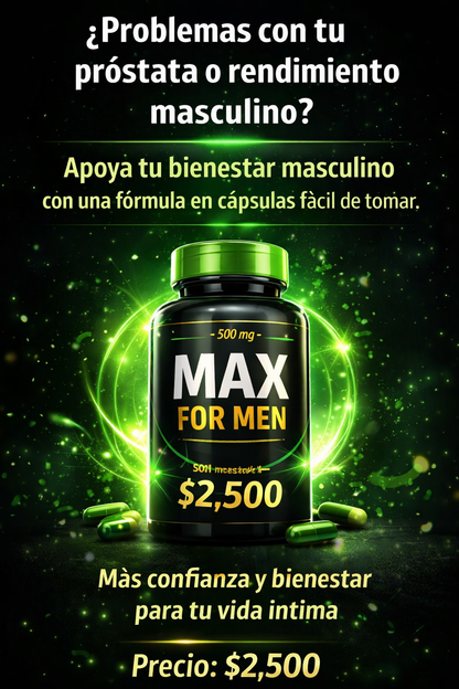 MAX FOR MEN