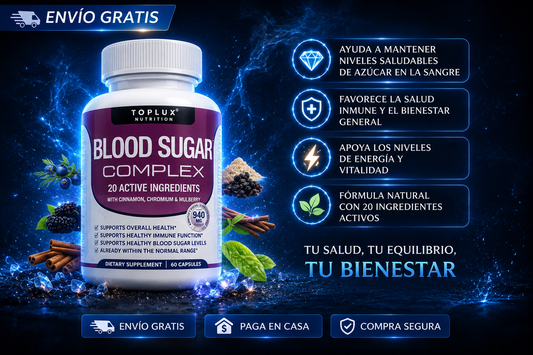 Blood Sugar Disminuye tus niveles de azucar