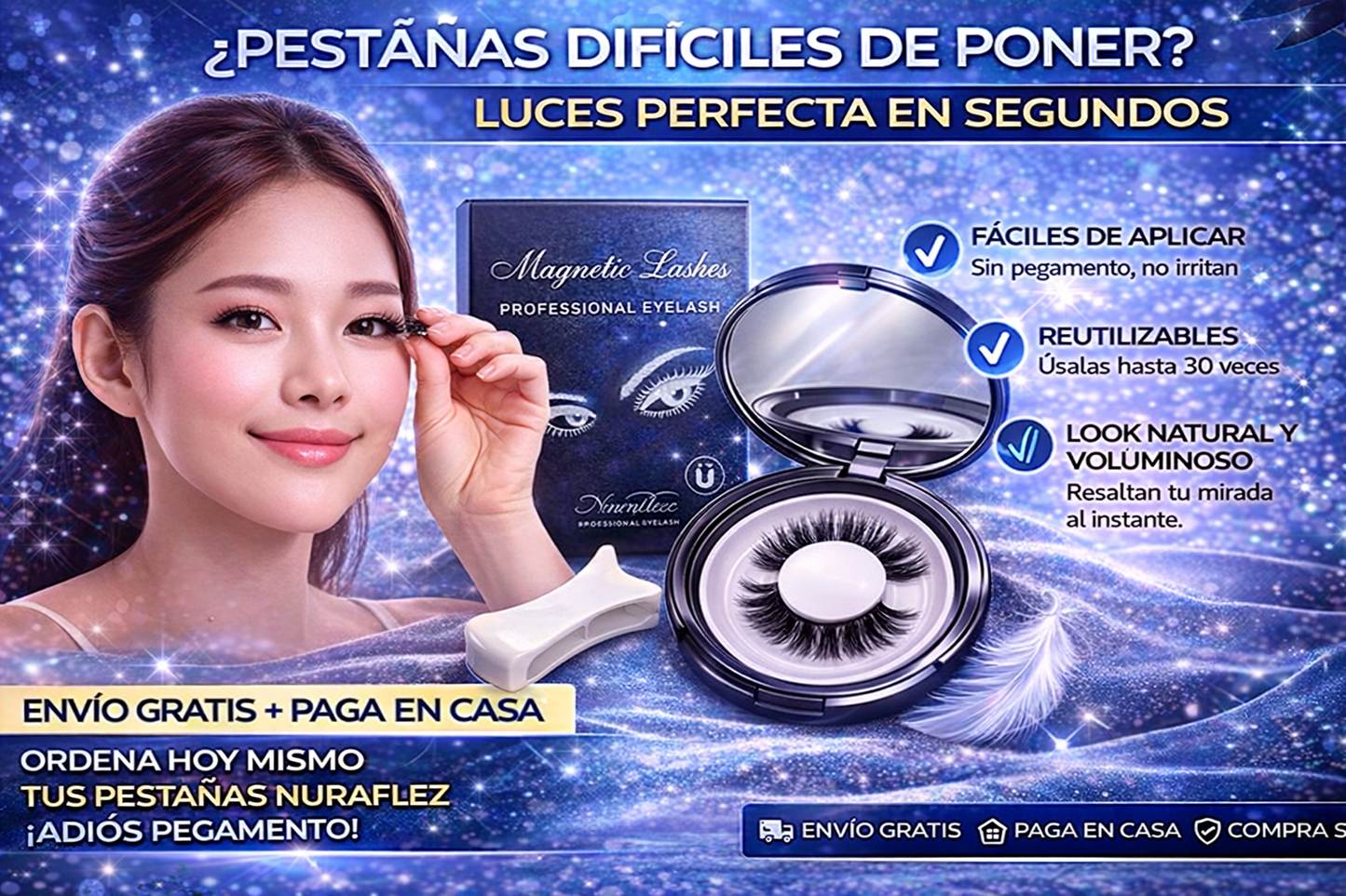 KIT DE PESTAÑAS MAGNÉTICAS