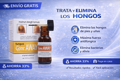 GONE AWAY QUITA HONGO VIRAL