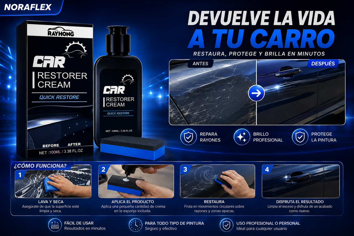 Arreglador de pintura de Carro
