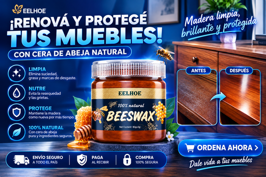 Beewax Renueva tu madera al instante 50% de descuento