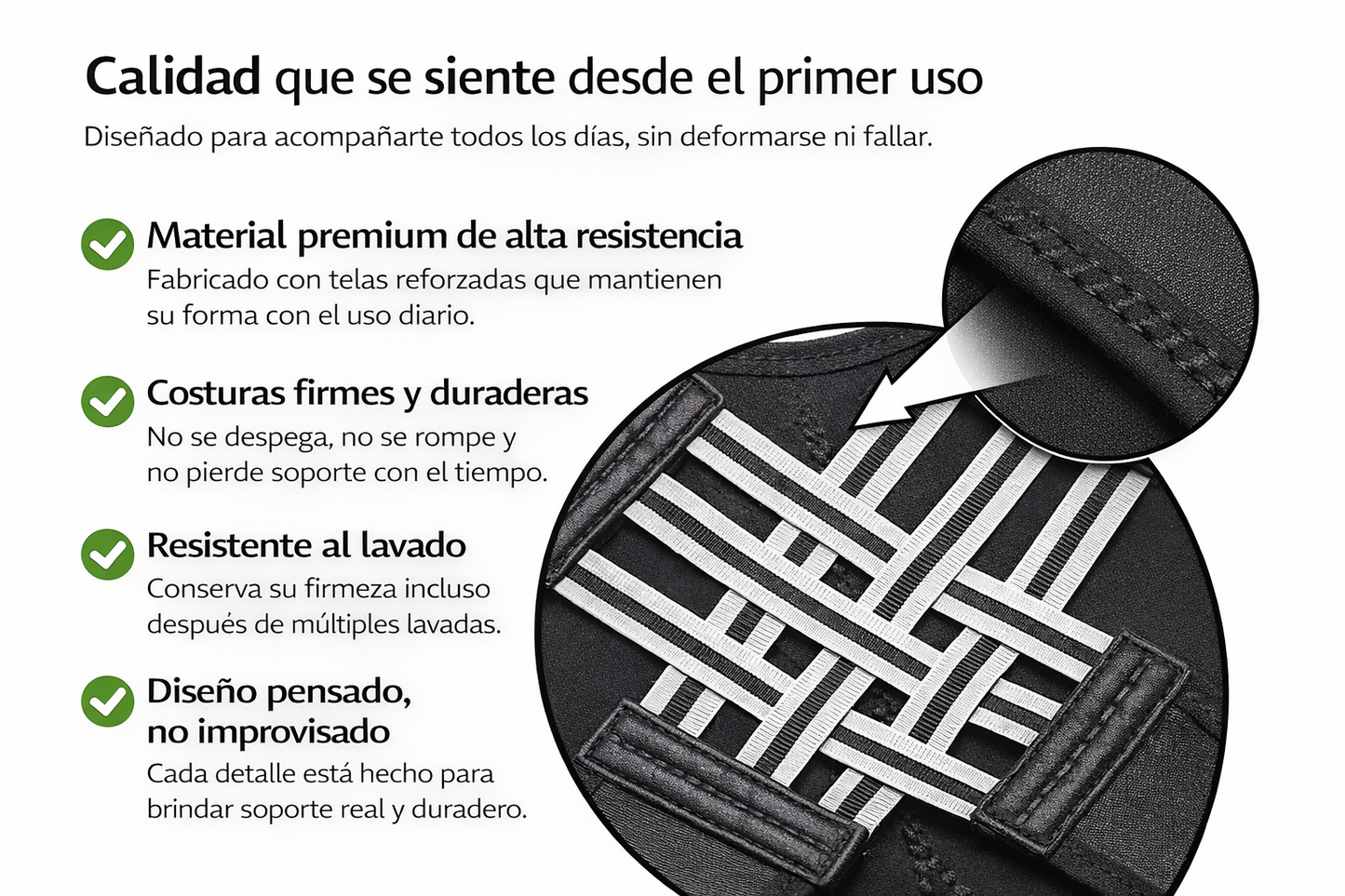 Corector de postura alivia al instante