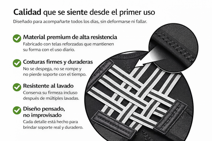 Corector de postura alivia al instante